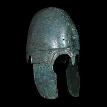 Oud-Grieks Brons Chalkidische helm (type)