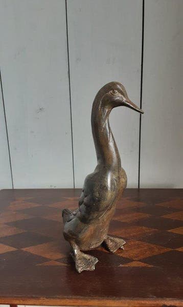 P. Chenet - Figuur - Eend - 19 cm - Brons