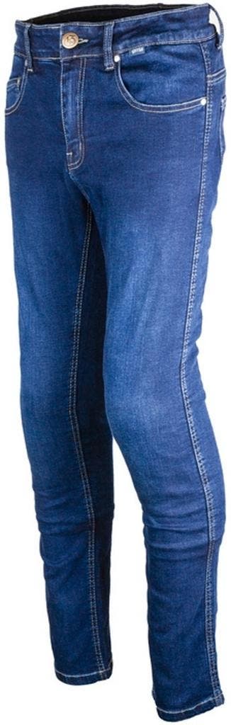 gms Rattle Slim Dames Donkerblauwe Motorjeans, Nieuw met kaartje, Verzenden, Broek | textiel, Dames