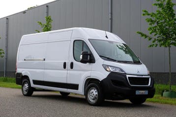 Peugeot Boxer 2.2 BlueHDi 140 L3H2 3.5t, Stof, Gebruikt, Euro 6, Wit