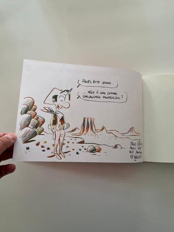 Lucky Luke - Jolly Jumper ne répond plus + dédicace - C - 1, Nieuw