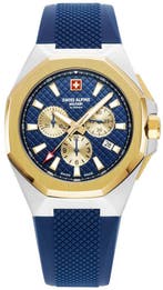 Swiss Alpine Military 7005.9845 Typhoon horloge 42 mm, Overige merken, Staal, Verzenden, Polshorloge