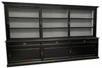 Buffetkast zwart- grijs Sneek 300cm soft close, Ophalen of Verzenden, Nieuw