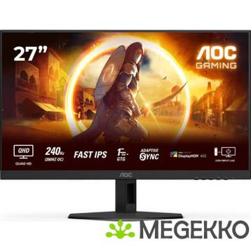 AOC Q27G4ZR 27  Quad-HD 260Hz IPS Gaming Monitor, Computers en Software, Monitoren, Verzenden, Nieuw, AOC