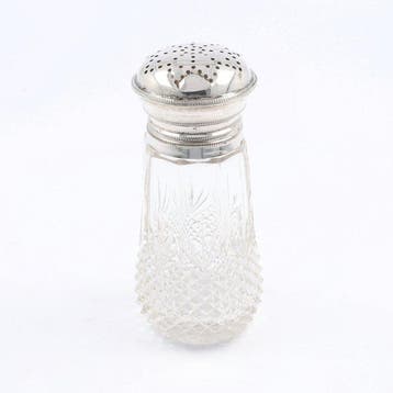 NO RESERVE - Suiker-strooibus - Strooier - .833 zilver