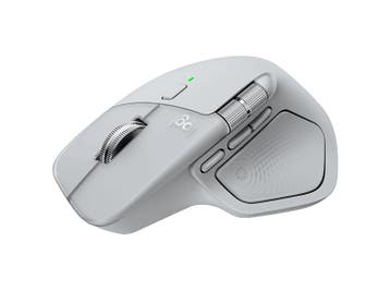 Logitech -  Mx Master 4 Muis  - Off White, Rechtshandig, Muis, Ergonomisch, Verzenden
