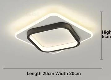 Moderne LED Plafondlamp – Strak Ontwerp voor Gang en Slaapka, Verzenden, Nieuw