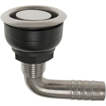 Tankbeluchter Haaks 15mm Rvs, Watersport en Boten, Ophalen of Verzenden, Nieuw