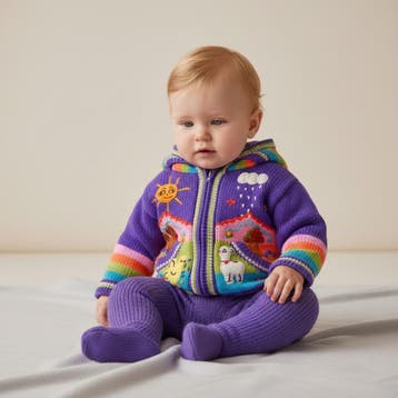 Baby jasje met capuchon en rits , duurzaam baby jasje, Kinderen en Baby's, Verzenden, Nieuw, Jongetje of Meisje, Jasje