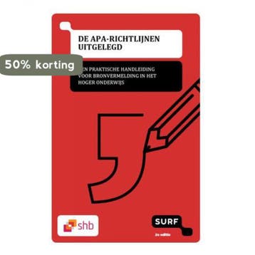 De APA-richtlijnen uitgelegd - Arjan Doolaar 9789072482204, Verzenden, Gelezen, Arjan Doolaar