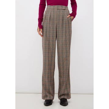 Liu Jo • geruite palazzo pantalon • 34 (IT40), Verzenden, Liu Jo, Nieuw, Maat 34 (XS) of kleiner