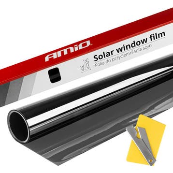 Solar Raamfolie zwart 30% - 0,5x3m, Auto diversen, Verzenden