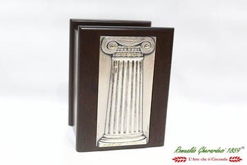 Alliani Portapenne De Marco Argenti in legno di Noce