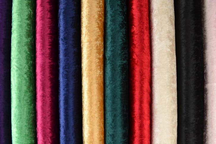 Crushed velvet - Per meter - Velours de panne, Hobby en Vrije tijd, Stoffen en Lappen, 120 cm of meer, 200 cm of meer, Overige kleuren