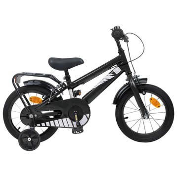 vidaXL Kinderfiets 14 Inch voor 3-5 jaar oud Zwart, Verzenden, Nieuw