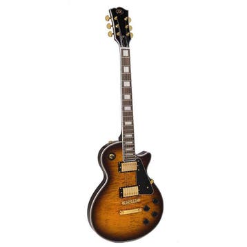 SX EH3D-DS Single Cut Elektrische Gitaar Sunburst, Ophalen of Verzenden, Nieuw
