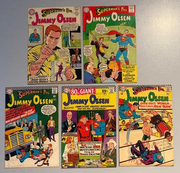 Supermans Pal Jimmy Olsen #83, 88, 94, 95, 96 - 5 Comic -, Nieuw