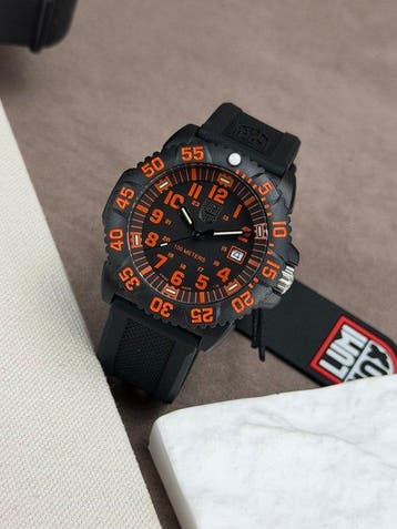 Luminox -Sea Lion - Sea Lion Date Orange - Zonder, Nieuw