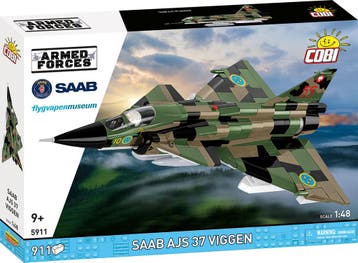 COBI 5911 SAAB AJS37 Viggen (Leger bouwsets, Modelbouwsets), Verzenden, Nieuw