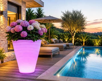 Staande Lamp LED Bloempot met AB 105 cm - Garleds Phydon, Minder dan 50 watt, Nieuw, Ophalen of Verzenden, Led