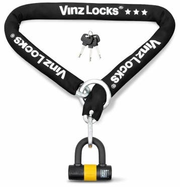 VINZ Kungur Scooterslot ART 3 - 120cm (past door spaakwiel), Verzenden, Nieuw