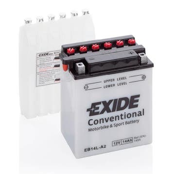 Exide Conventional 12V accu | EB14L-A2 | 12V 14Ah, Ophalen of Verzenden, Nieuw