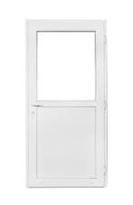 Kunststof buitendeur | met kozijn | Op voorraad | Lage prijs, Ophalen of Verzenden, Nieuw, Glas, Buitendeur