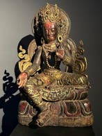 Tara - Madera-Laton - Nepal - S. XVIII, Antiek en Kunst