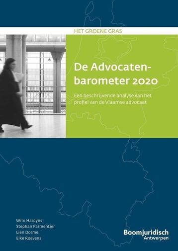 9789462909540 Het groene gras - De Advocatenbarometer 2020, Verzenden, Zo goed als nieuw, Wim Hardyns