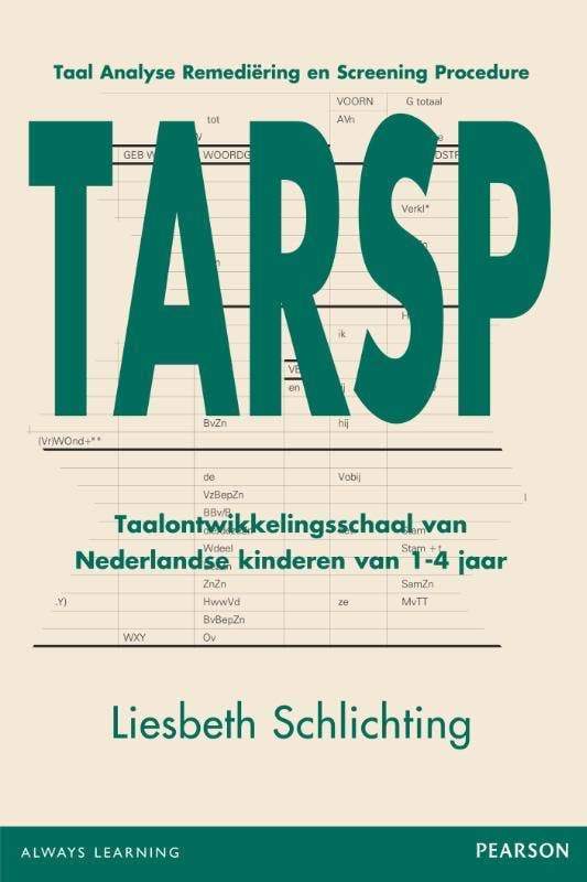 TARSP 9789026513558, Boeken, Wetenschap, Zo goed als nieuw, Verzenden