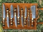 Keukenmes - Kitchen knife set - Staal, hert - Noord Amerika