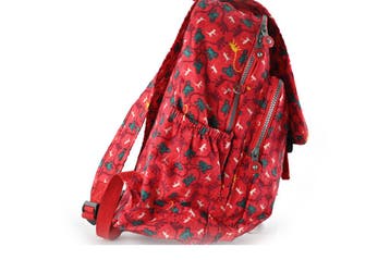 Kipling Rugzak Rood, Verzenden, Zo goed als nieuw, Rood
