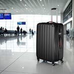 Kofferset met beautycase 4-delig - zwart, Verzenden, Nieuw