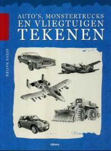 Autos, monstertrucks en vliegtuigen tekenen - Steve Napier, Verzenden, Zo goed als nieuw, Steve Napier