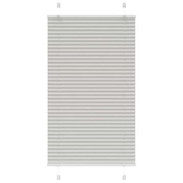 vidaXL Plissé rolgordijn 80x150 cm stofbreedte 79,4 cm, Verzenden, Nieuw, Grijs