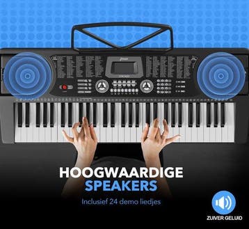 2dekans | Finesse Keyboard Piano - Statief & Accessoires -, Ophalen of Verzenden, Zo goed als nieuw