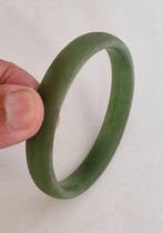 Dong Son Groen Archaïsch Glas Bracelet - 73 mm