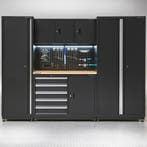 Datona Werkbank 120 cm met gereedschapskast, smalle, Doe-het-zelf en Verbouw, Werkbanken, Ophalen of Verzenden, Nieuw