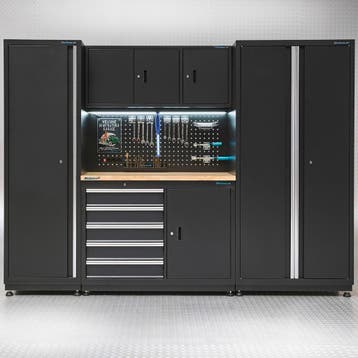 Datona Werkbank 120 cm met gereedschapskast, smalle, Ophalen of Verzenden, Nieuw
