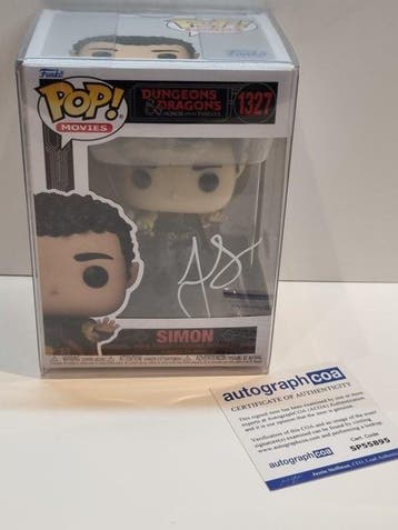 Funko - Funko Pop #1327 Simon (Dungeons & Dragons) signed by