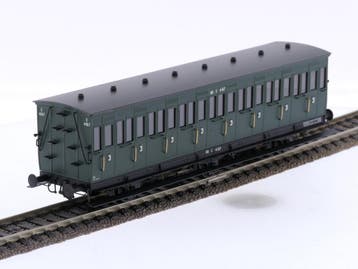 Schaal H0 Philotrain 12Bs personenrijtuig C8 C4167 3e kl...., Gelijkstroom, Overige typen, Ophalen of Verzenden, Zo goed als nieuw