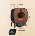 Automatische Zelfreinigende Kattenbak – Slim en TÜV Veilig, Verzenden, Nieuw