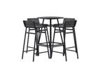 Barset - Sem - Zwart - 5 delig - The Outsider, Tuin en Terras, Verzenden, Nieuw