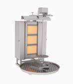 Naomi Grills EC.O.3.G | Gas Döner Grill | 3 Branders | Boven, Ophalen of Verzenden, Nieuw in verpakking