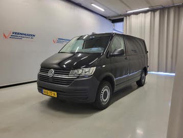 Volkswagen Transporter 2.0TDI Trekhaak Euro 6!, Gebruikt, Euro 6, Volkswagen, Zwart