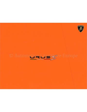 2023 LAMBORGHINI URUS S LITHOGRAFIE, Nieuw, Author