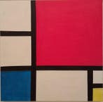 Carlo Capelli copista (XX-XXI), After Mondrian - Composition, Antiek en Kunst