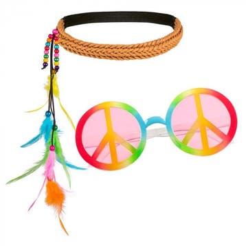 Set Hippie Regenboog 2-Delig, Ophalen of Verzenden, Nieuw