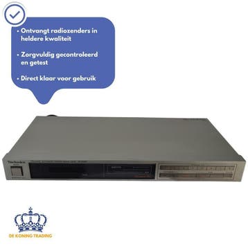 Technics ST-Z400 | Tuner | Radio Tuner | FM AM Tuner | Werkt, Verzenden, Gebruikt, Analoog