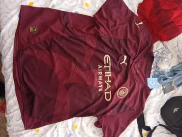 Manchester City - Engelse voetbalcompetitie - Voetbalshirt, Verzamelen, Nieuw